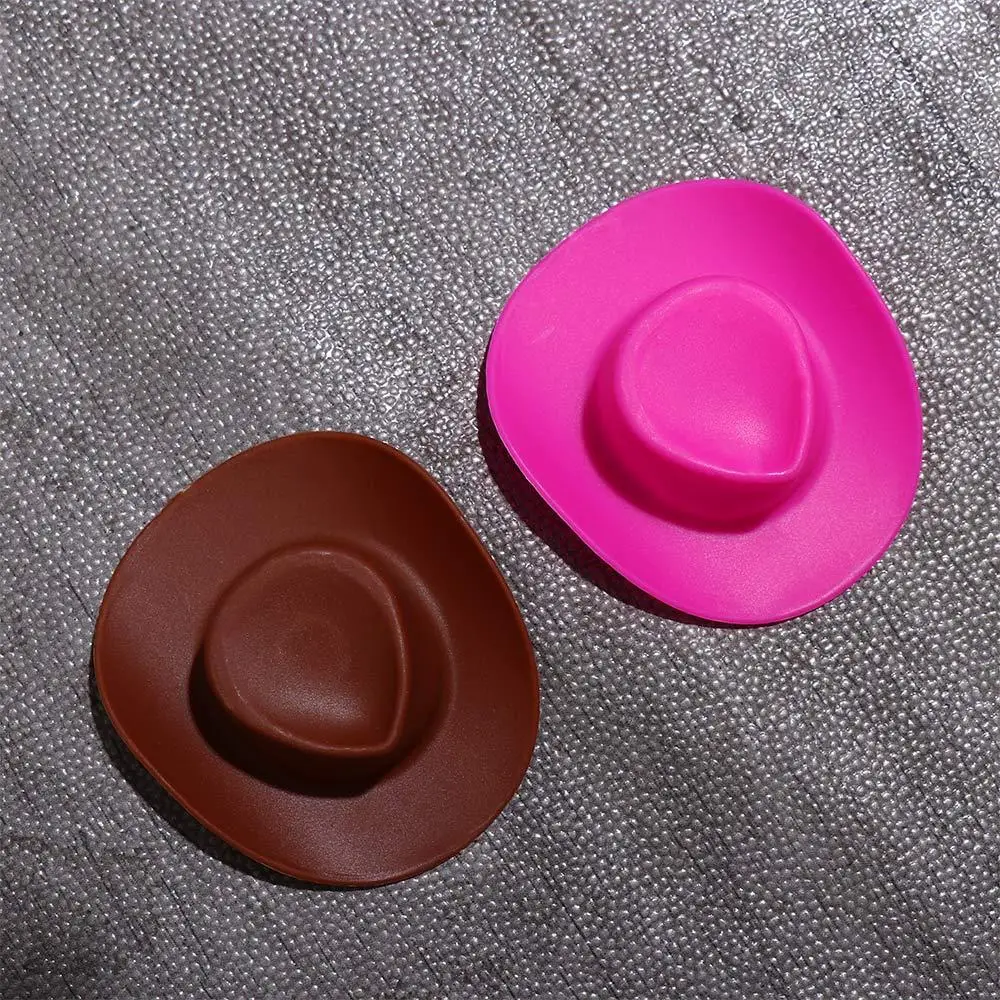 Kids Gift Party Toys Pink 30cm Doll Kids Toys For Girls Doll Cowboy Hat Cowgirl Doll Hat Mini Hat Doll Cap