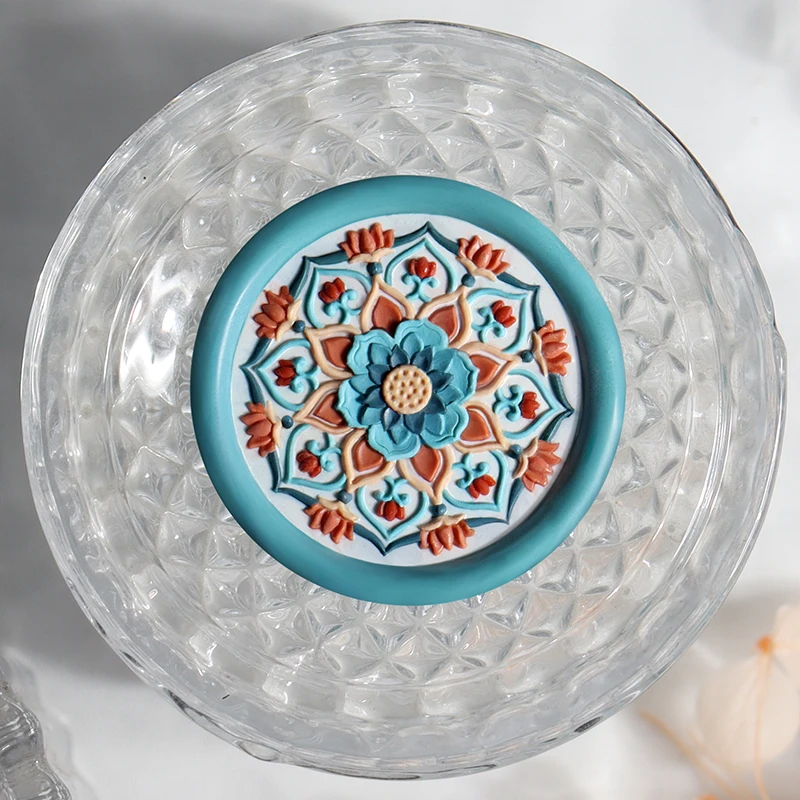 30MM 3D Embossed Wax Seal Stamp Flowers/Retro/Chinese Style/Patterns A Head For Scrapbooking Cards Envelopes Wedding Invitations