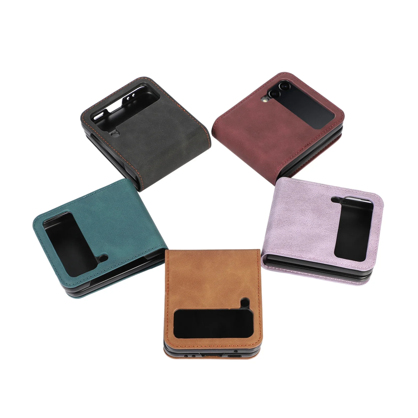 Luxury Leather Slim Anti-Knock Phone Case with Card Slot – Business Edition