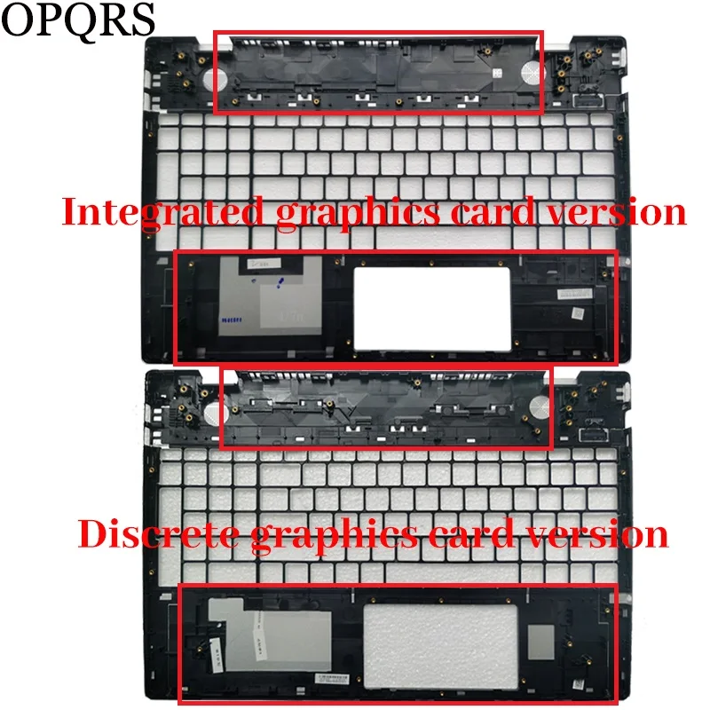 Laptop Lcd Tampa Traseira para hp Pavilion Tampa Superior Moldura Frontal Palmrest Novo 15-cw 15-cs Tpn-q208 Tpn-q210 - Imagem 4