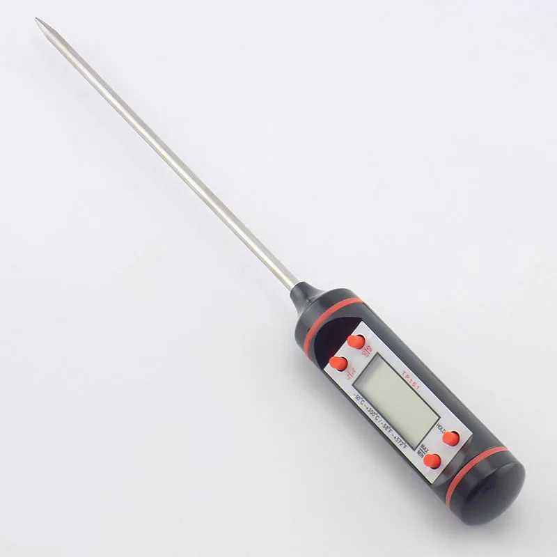 Digital LCD Meat Thermometer Cooking Food Kitchen BBQ Probe Water Milk Oil Liquid Oven test