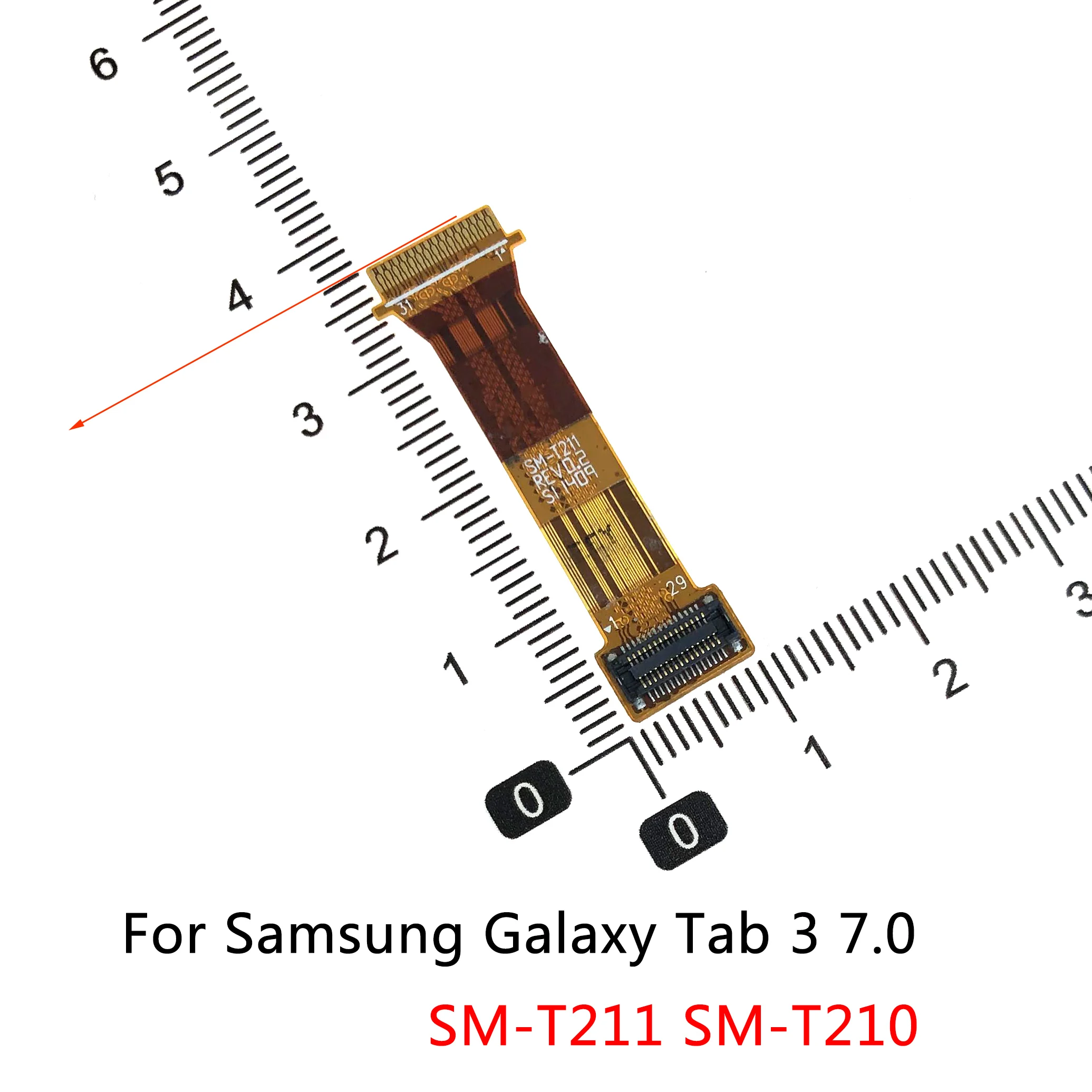 

LCD Mainboard Display Connector Flex Cable For Samsung Tab 3 7.0 SM-T211 SM-T210 T211 T210 N5100 N5110 N5120 Part Cable