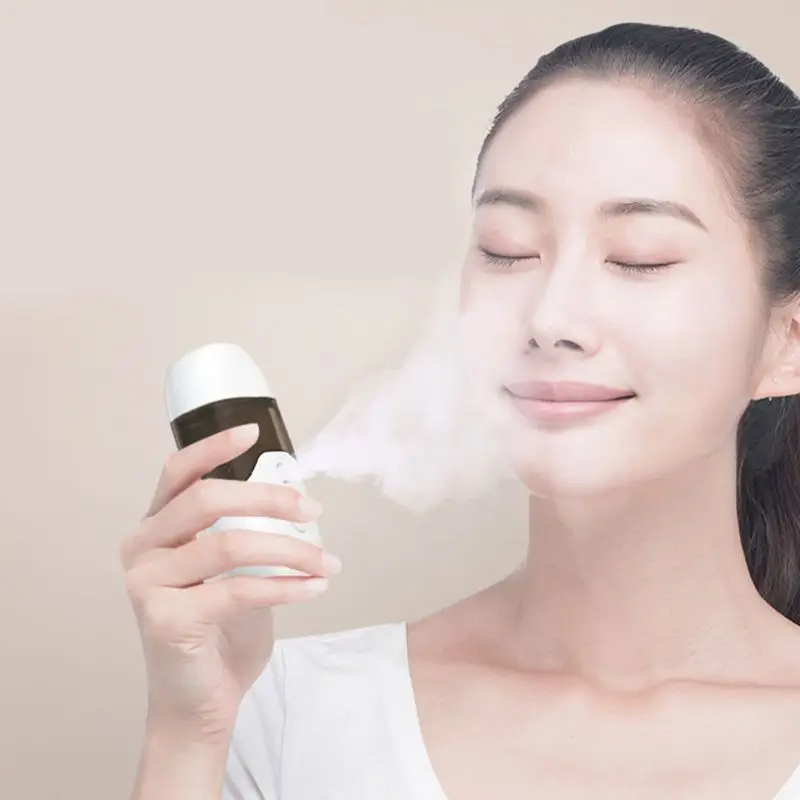 Lovely Portable Mini Humidifier 50ml Small Cool for Facial for Mister for Business Travel Super Quiet for Home Offi 3