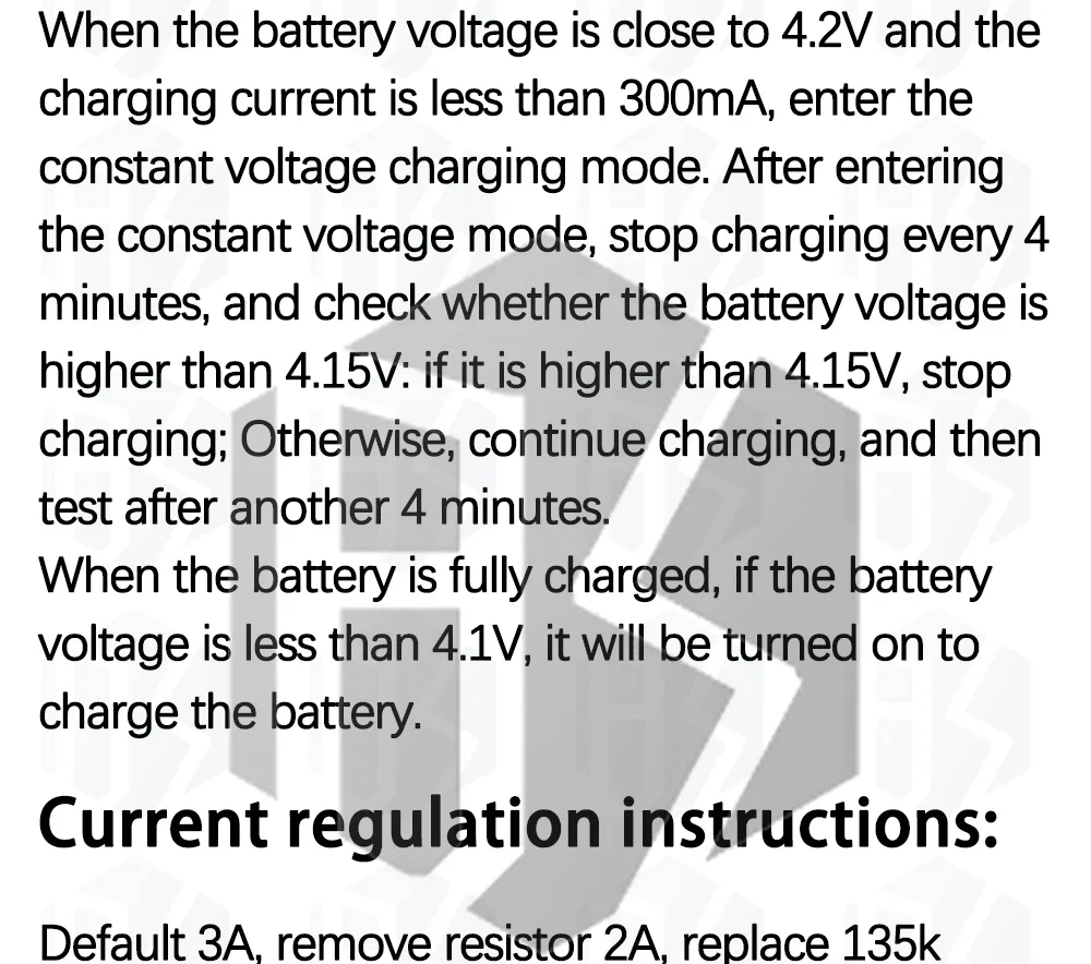 1 ~ 50PCS Typ-C USB Eingang Hohe Strom 3A Polymer Ternäre Lithium-Batterie Schnelle Schnelle Lade bord IP2312 CC/CV Modus 5V Zu 4,2V – Detail 23
