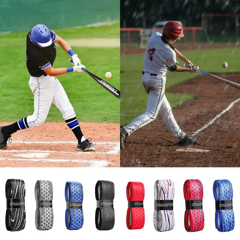 Tennis Racket Grip Tape 1m Racket Handle Sweat Absorbing Belt PU Anti-Skid Sweatband Tape For Archery Pickleball Fishing Rod