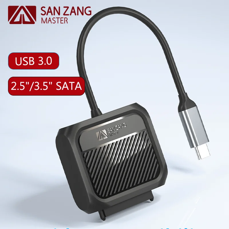 

USB3.0 Hard Drive Adapter Cable SATA Converter 5Gbps Support 2.5'' /3.5'' SATA HDD/SSD External Hard Drive Disks adopt UASP