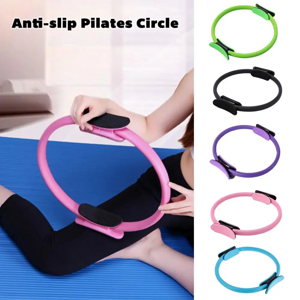 Pilates Ring Anti-slip Pelvic Floor Muscle Trainer Thigh Workout Resistance Band Pilates Circle Home Gym Fitness Equipment