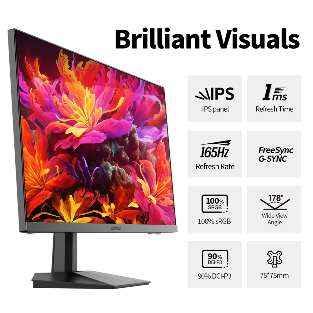 Moniteur Koorui GN06 27 Pouces Full HD 1920x1080px 165Hz - www