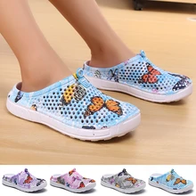  Womens Slip-On Quick Dry Water Clogs Shoes Beach Sandals  Lightweight Breathable Bathroom Swimming 