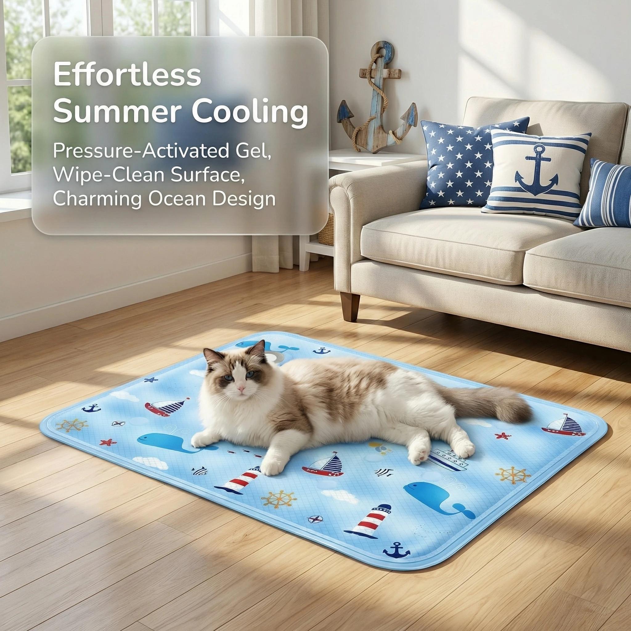 Summer Pet Cooling Pad For Dogs And Cats Universal Cooling Mat_voghion.com