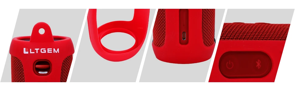Silicone Case Compatible with JBL FLIP 5 Waterproof Portable Bluetooth Speaker, Hard Shell Travel Carrying Storage