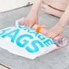 1/2/4PCS Hand-rolled Vacuum Compression Bag Transparent Reusable Venting Vacuum Bags Space Saver with Valves 3