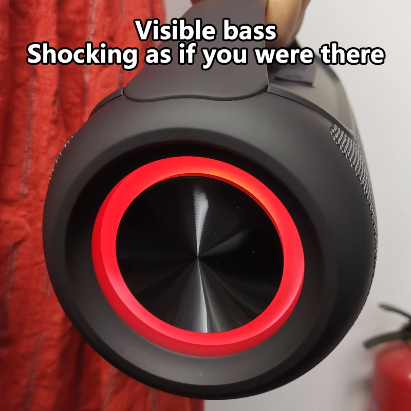 T300 120W Big Power Wireless TWS Subwoofer Bluetooth Speaker High.