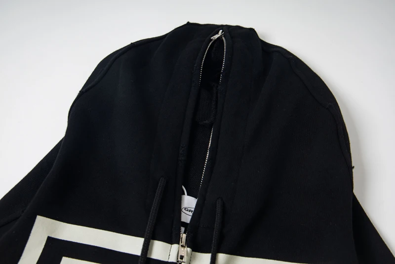 Double Zipper Project G/R Hoodie Sleeve Glove Long Design