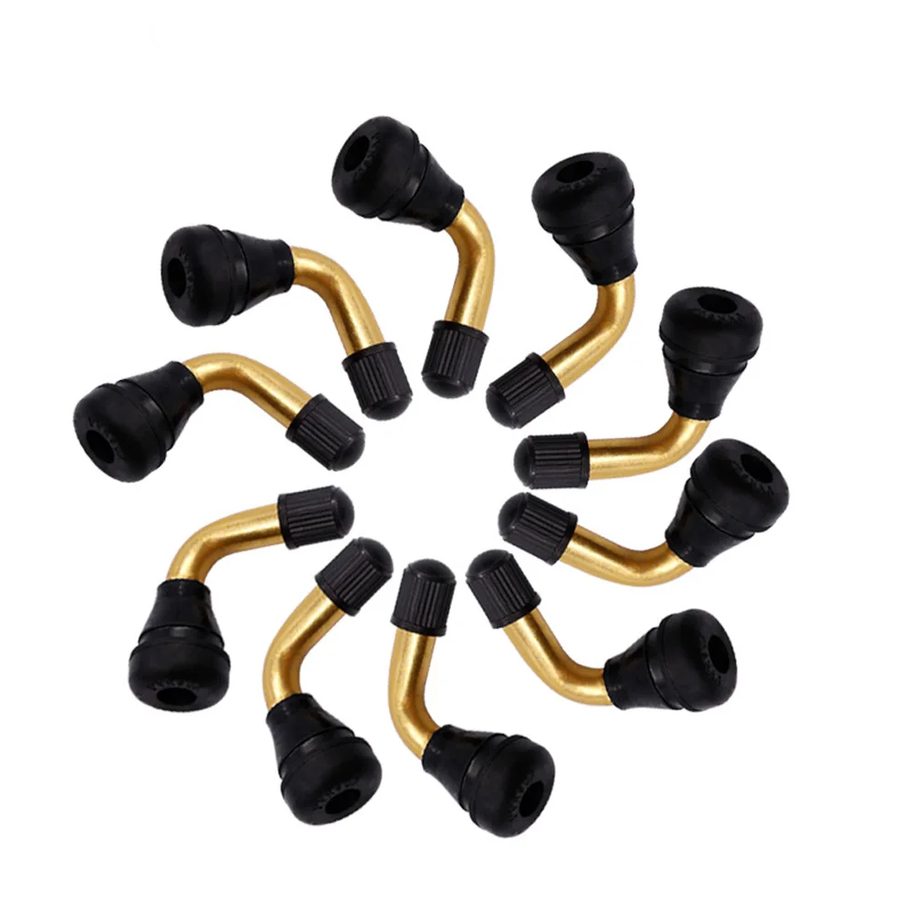 

Мотоцикл Скутер мопед мотоцикл электрический велосипед E-скутер колесо бескамерная шина шток клапана изогнутый