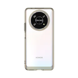 Shockproof Clear Back Case Cover for Magic 4 Lite 5G (Transparent Black)