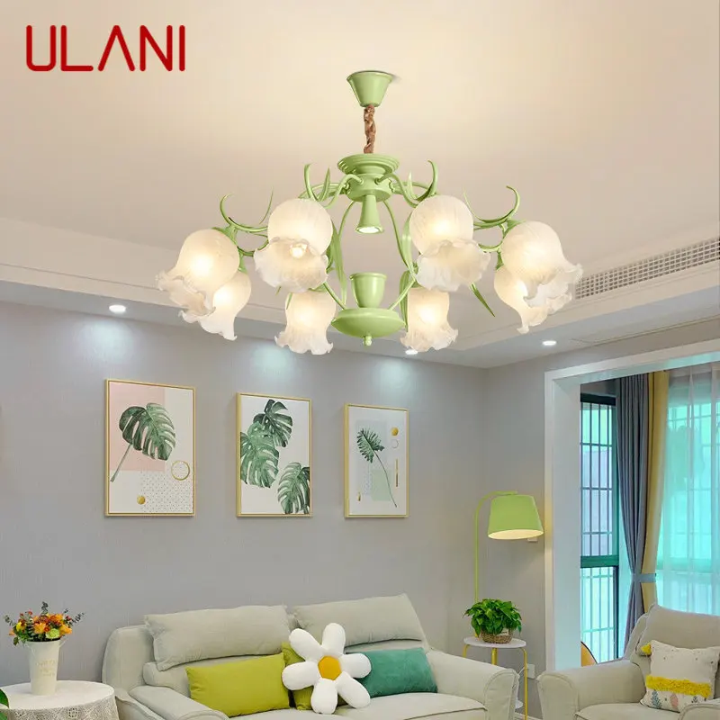

ULANI Pendant Light Modern Style Fresh Creative Aromatherapy Candle LED Ceiling Chandelier Lamp Decor for Home Bedroom