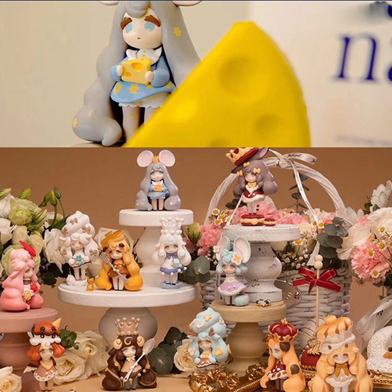 

Memelo Sweet Kingdom Series глухая коробка Kawaii экшн аниме мистические Фигурки игрушки Угадай сумку кайксас супресы милые модели подарки для девушек