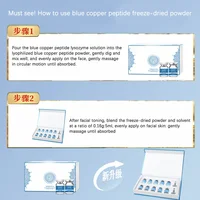 High Purity 98% Blue Copper Peptide Essence Facial Anti-Aging Repair Polypeptide Active Hyaluronic acid Moisturizing Skin Care 2