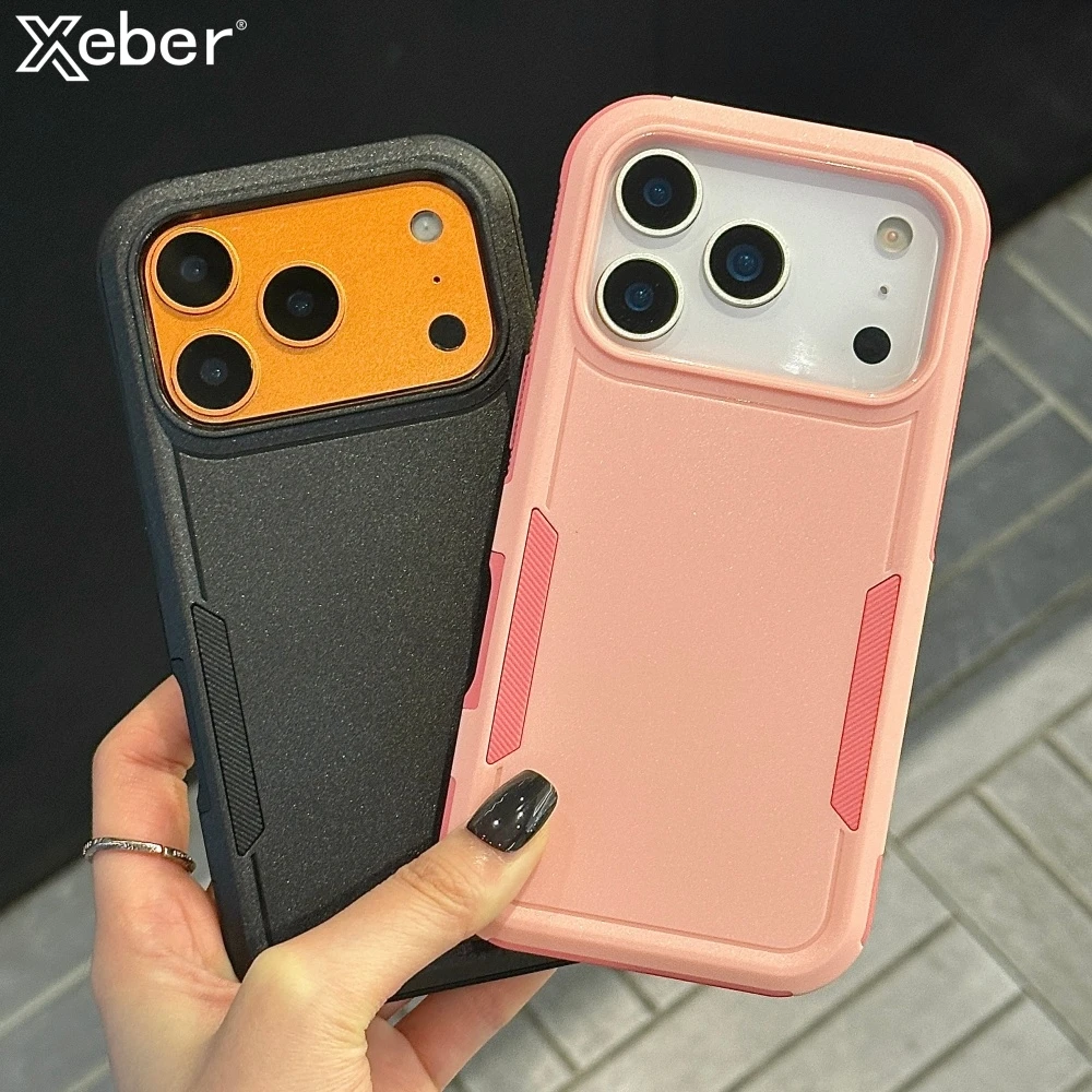 Premium Shockproof Matte Hybrid Armor Phone Case - Luxury Protective Bumper Cover
