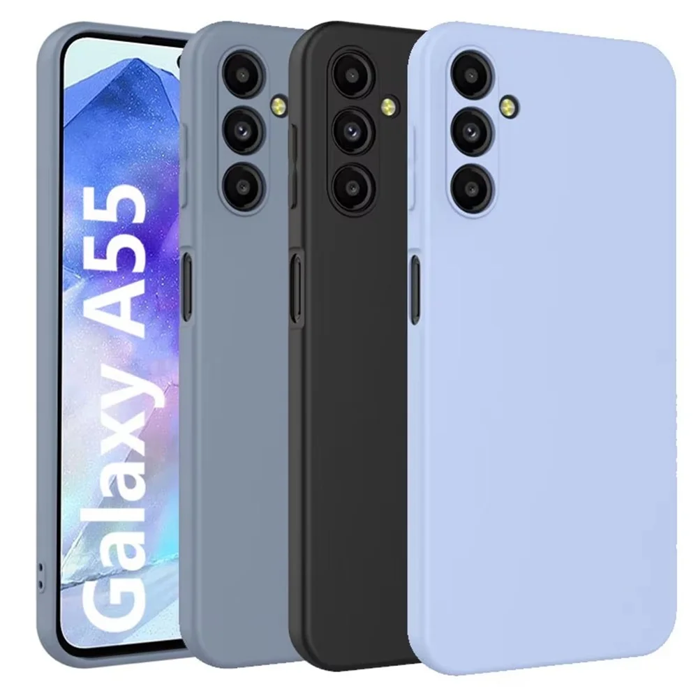 Premium Liquid Silicone Shockproof Soft Phone Case - Durable & Stylish Protection
