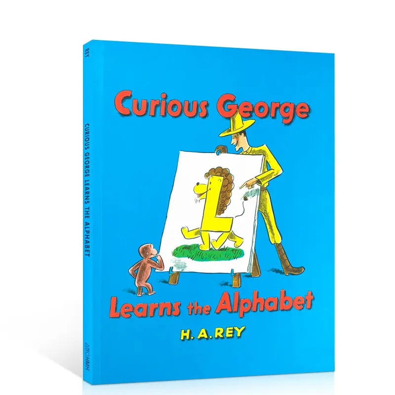 

Milu Original English Gift Audio Picture Book Curious George Learns The Alphabet ） Story H. A. Rey（H·A·