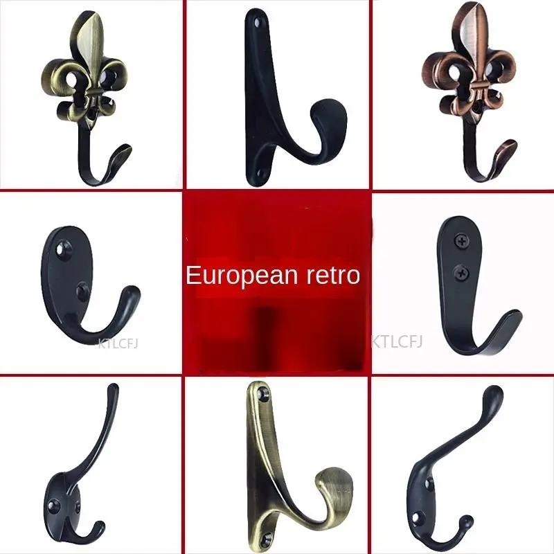 Metal Vintage Wall Hanger Key Holders Hook for Clothes Towel Hook