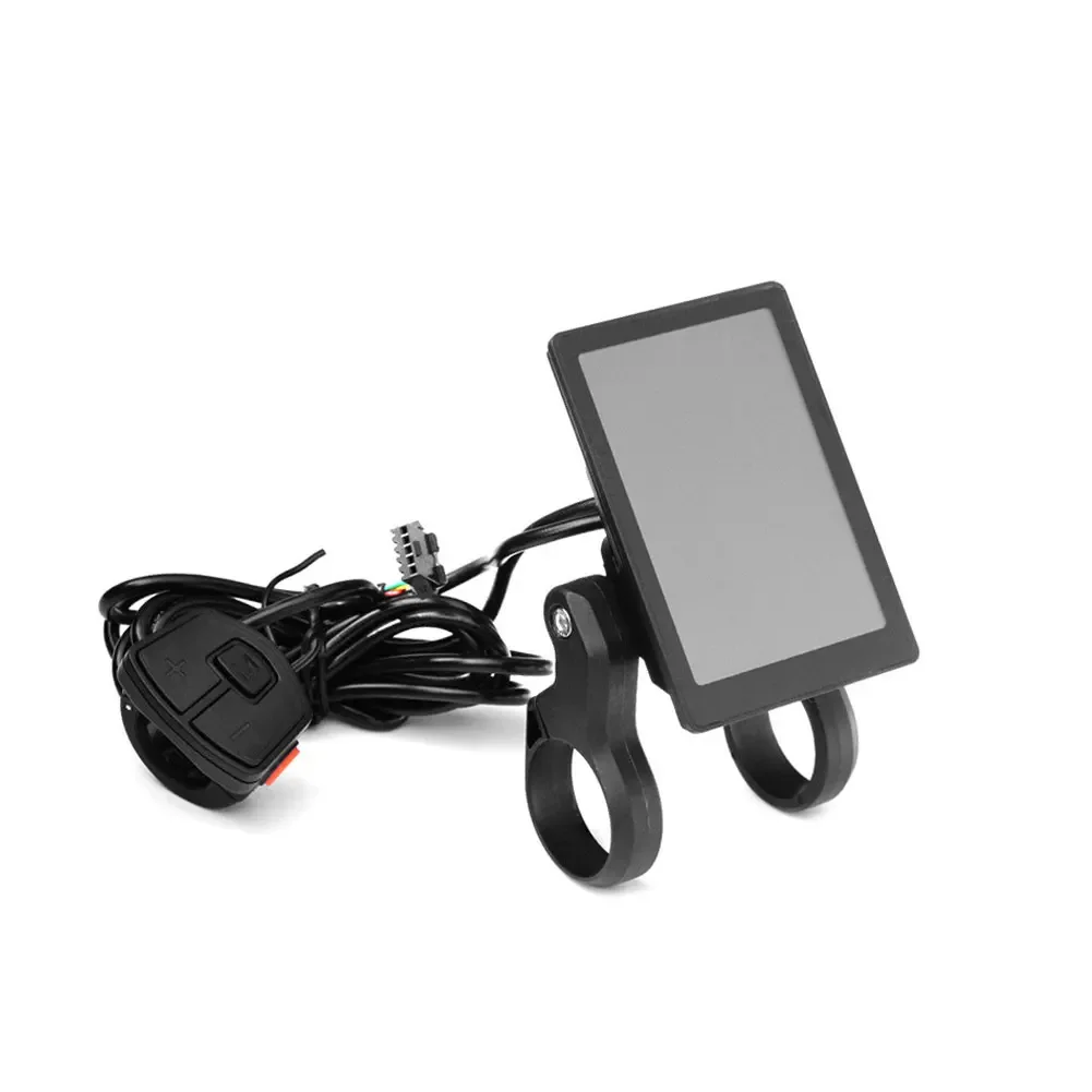 전기 자전거 대시보드 미터 DZ32 디스플레이 화면 24V-48V LCD 패널 SM 커넥터 포함 OMD 2 프로토콜 사용 사이클링 부품