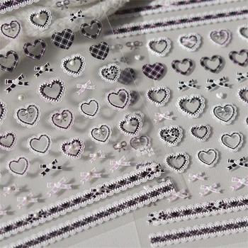 Kawaii Lace Nail Stickers 1