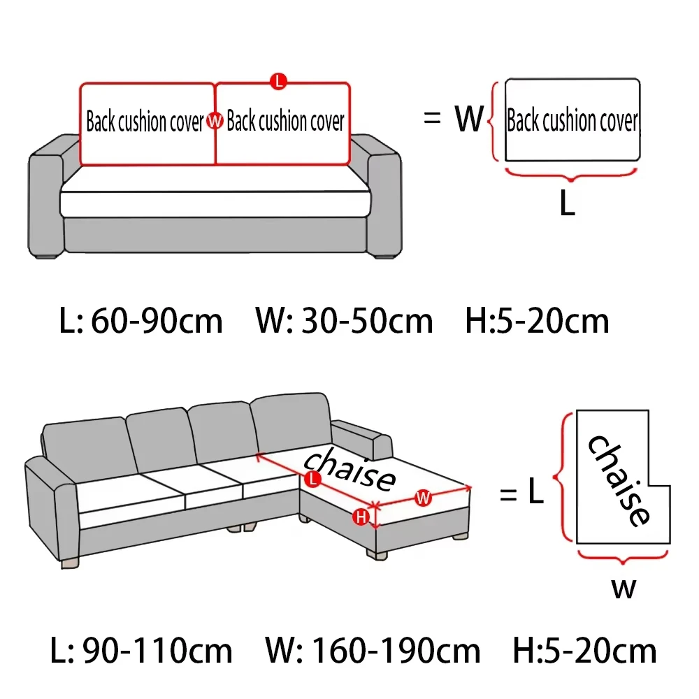 Velvet Sofa Seat Cover Cushion Cover For Living Room Thick Soft Stretch Sofa Covers Washable Sofas Slipcover For Home Hotel 3