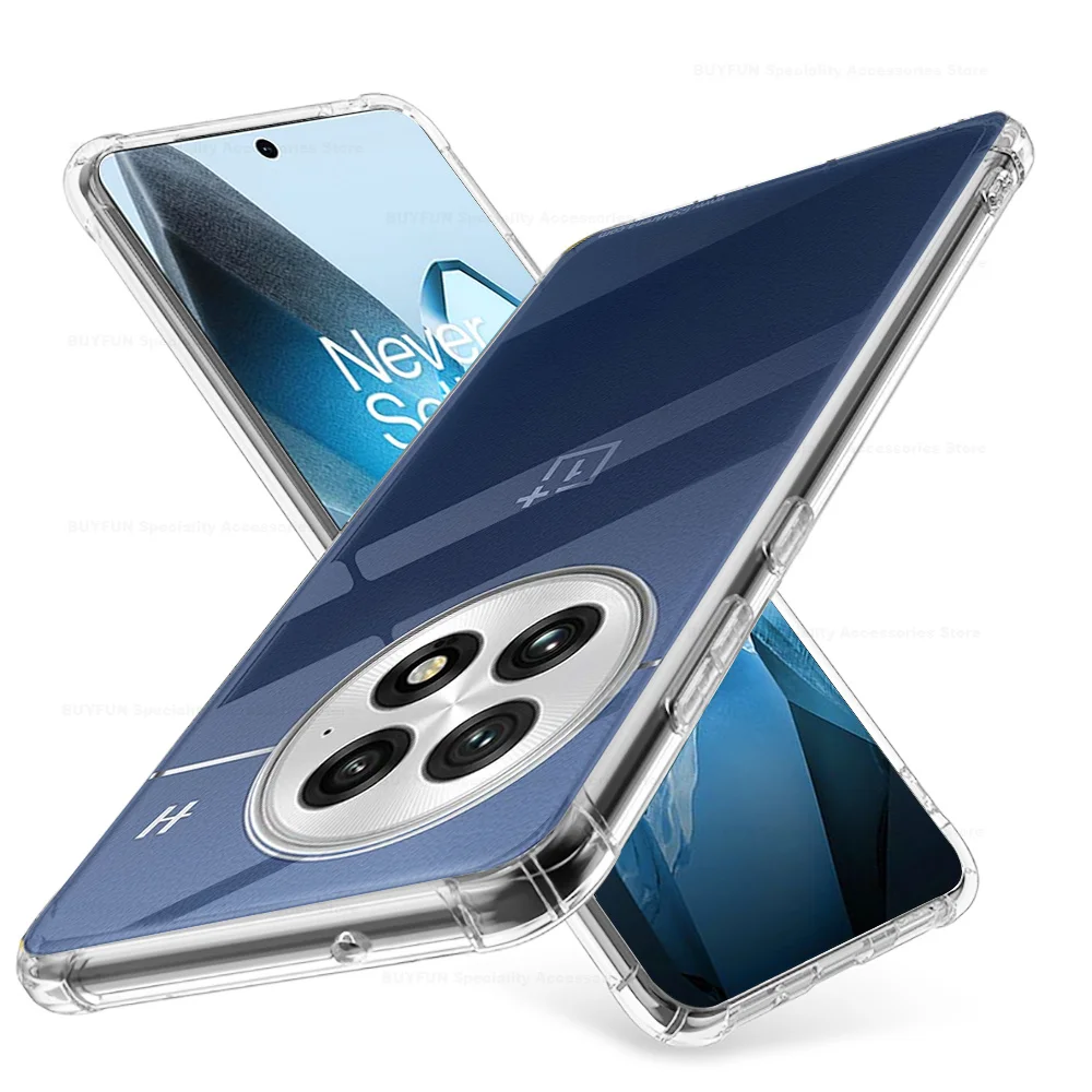 Clear Silicone Soft Phone Case - Shockproof Shell Cover