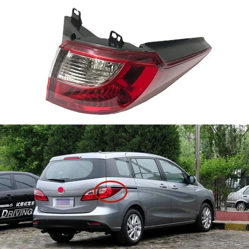 

For Mazda 5 2011 2012 2013 Car Accessories Rear Outside Tail Light Assembly Stop Lights Parking Lamp Turn signal Rear lamp