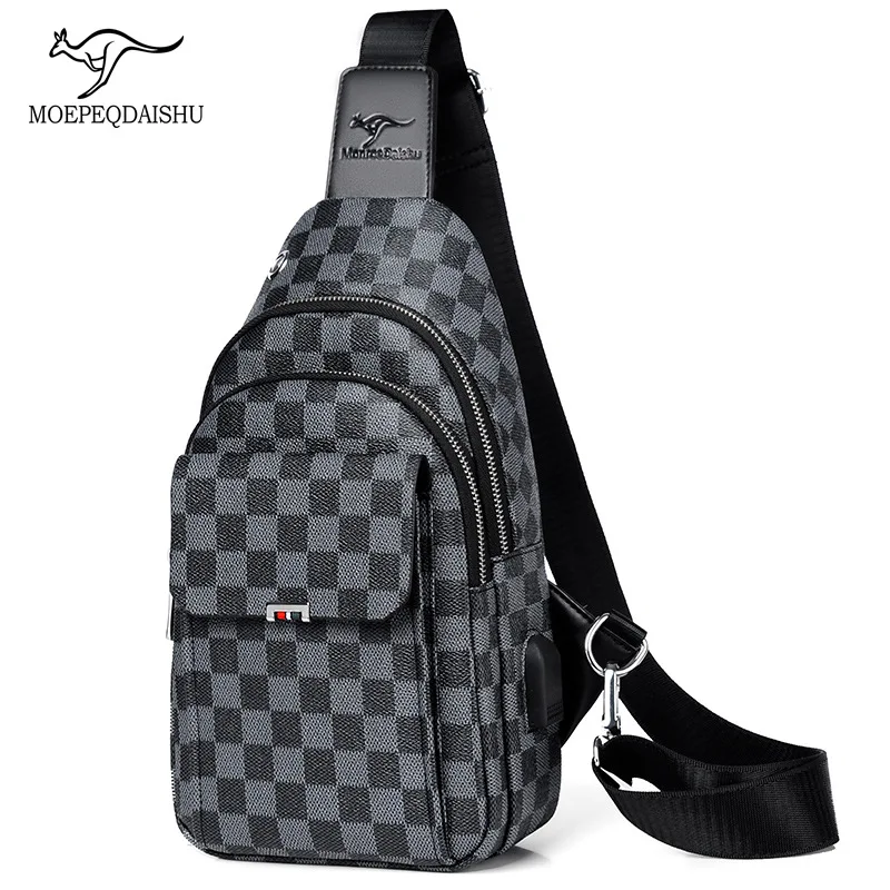 New Style Men's Chest Bag Fashion Trendy Youth Outdoor Casual Shoulder Bag