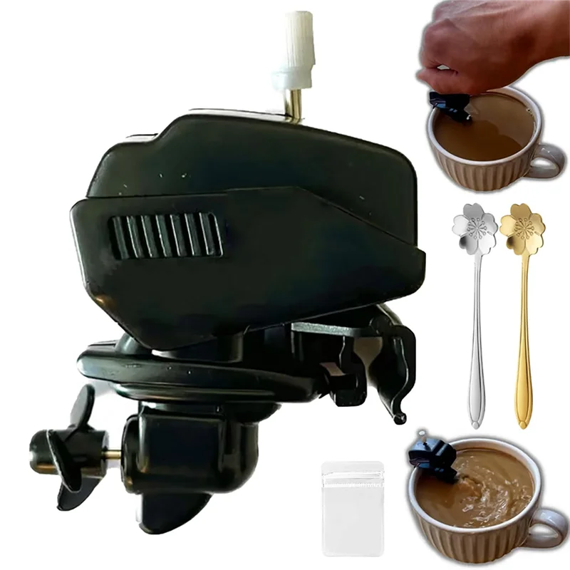 A47U 마린 모터 커피 블렌더 엔진 매니아 음료 블렌더 재미 컵 음료 도구 미니 마린 모터 커피 블렌더