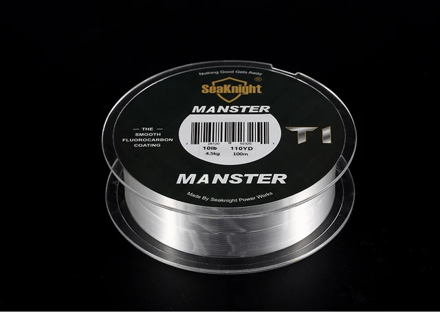 SeaKnight Brand MANSTER T1 Series 100M Fishing Line Fluorocarbon