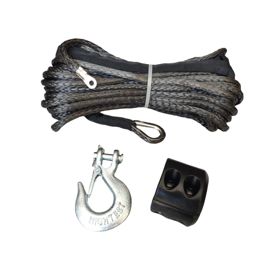 Fune Acciaio Mm 5x80 M Con Gancio Girevole C/Sicura Per VF150 Docma - Foto 5