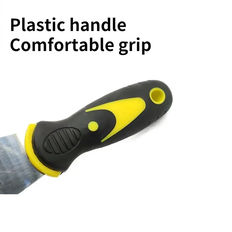 Stainless Steel Putty Knife Filling Spatula Wallpaper Stripper Wood Handle Paint Scraper Drywall Spatula Putty Knife Scraper