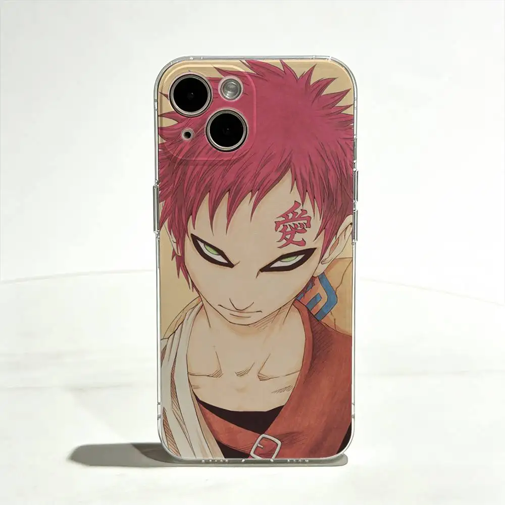Gaara Naruto Ultra Clear TPU Slim Shockproof Phone Case