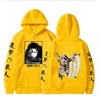 Hot Anime Attack On Titan Plus Size Hoodie Levi Graphic Hooded Men Women Clothes Autumn Warm Sweatshirt Harajuku Streetwear Tops 6
