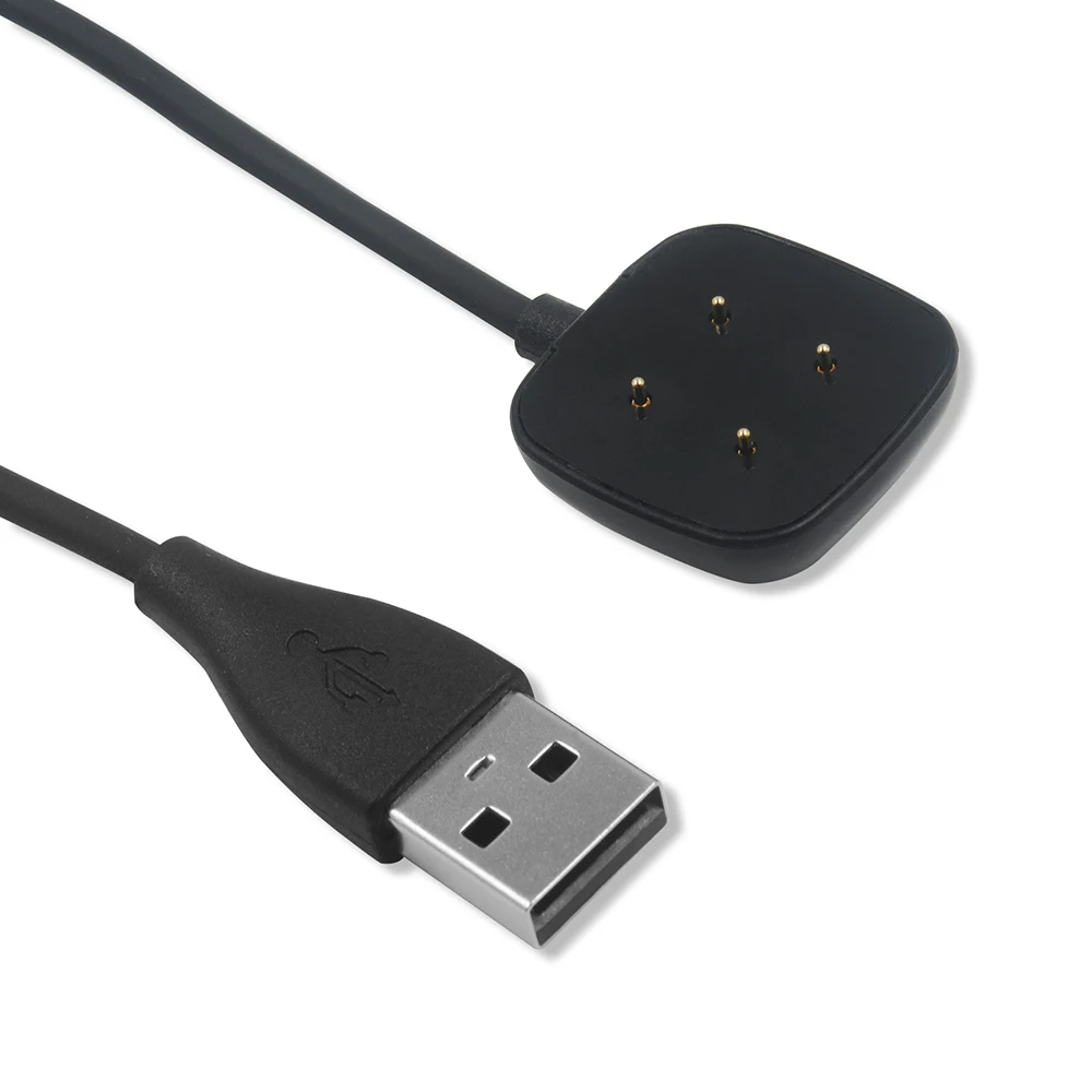 ũ   USB  ̺ Fitbit Versa 4/3 Sense 2 Ʈ ð Versa4 Versa3 Sense2 ׼  ڵ