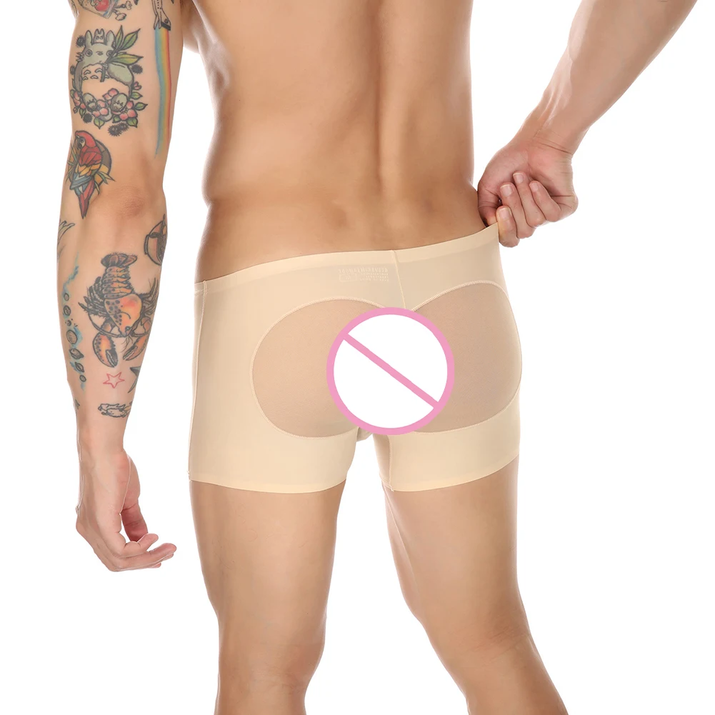 

Sexy Lingerie Mens See Through Mesh Boxer Briefs Low Rise Pouch Ultra Thin Panties Transparent Breathable Underwear Underpants