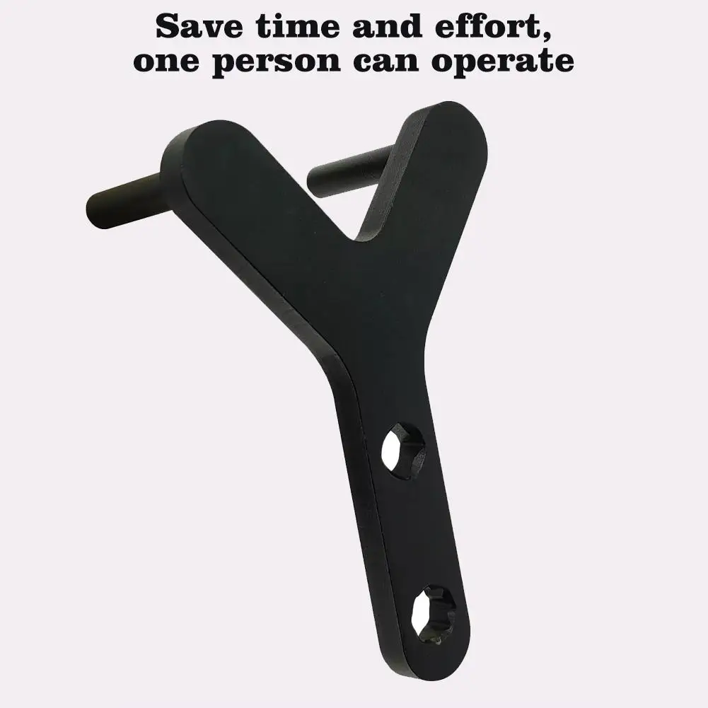 KTTOOL Lower Control Arm Pry Bar - Heavy Duty Ball Joint Separator Tool For Suspension Work, Fits 1/2" Drive