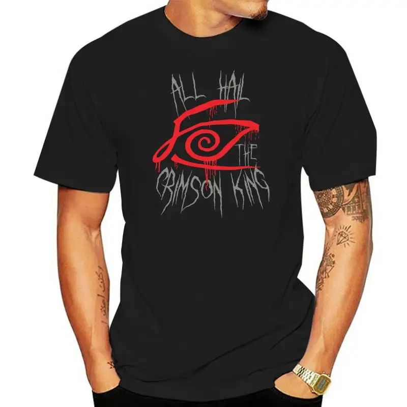 

All Hail The Crimson King Dark Tower Gunslinger Book Movie Inspired Tops Tee T Shirt T-Shirt New Fashion Cotton