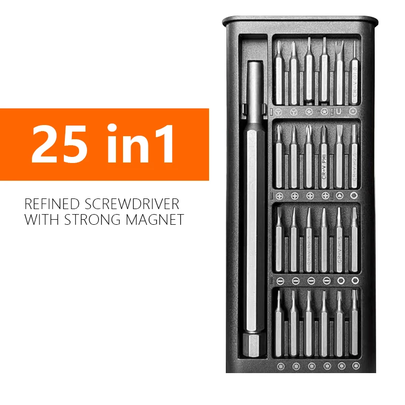 

25 в 1 набор прецизионных отверток набор магнитных отверток инструменты для ремонта магнитных отверток/пк ручные инструменты