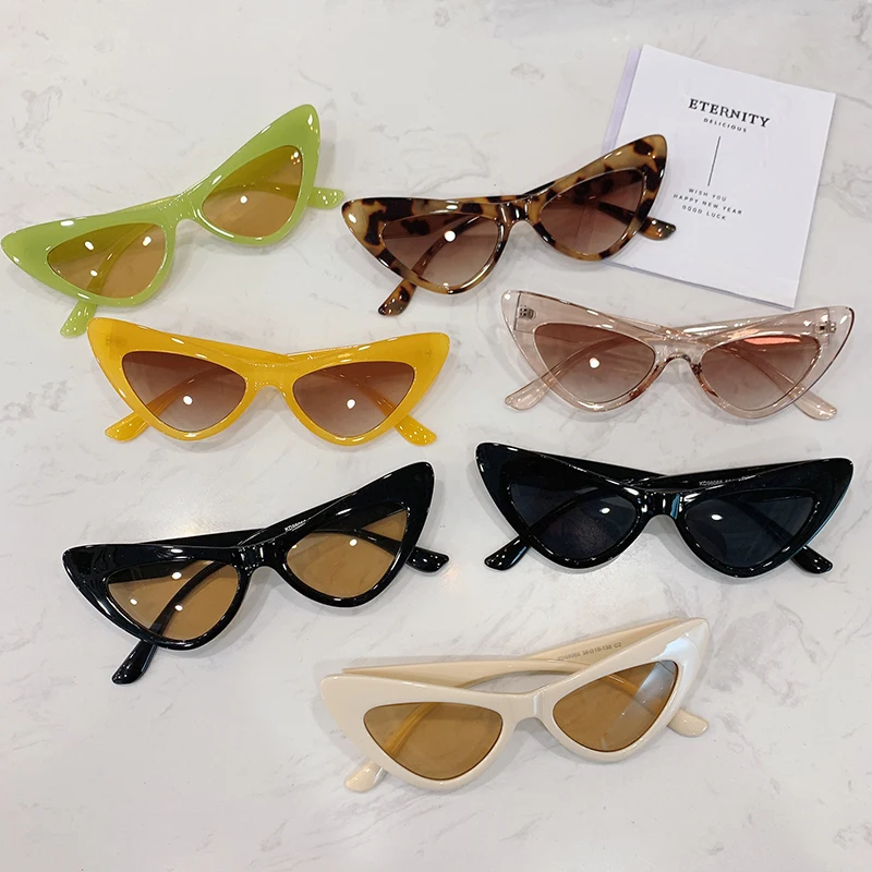 KAMMPT – lunettes de soleil œil de chat pour femmes, nouvelle marque tendance, Design populaire Ins, nuances d'extérieur en forme de papillon, 2022_voghion.com