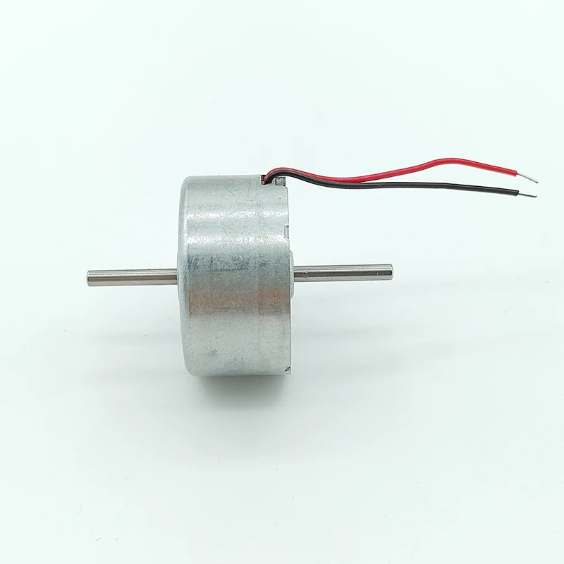 Description Picture 2 of itemRF-300 Dual Shaft Double Axle Mini 300 Motor DC 6V-18V 9V 12V 14000RPM High Speed Small 24mm Electric Motor DIY Toy Rail Train
