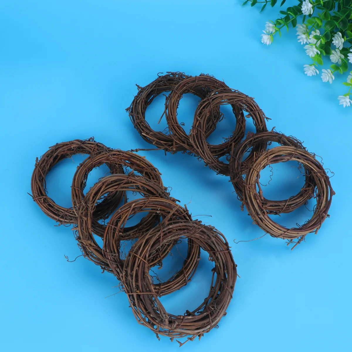 

Wreath Rattan Ring Garland Grapevine Vine Natural Christmas Twig Diy Wreaths Branch Rings Wooden Dried Hanging Crafts Party