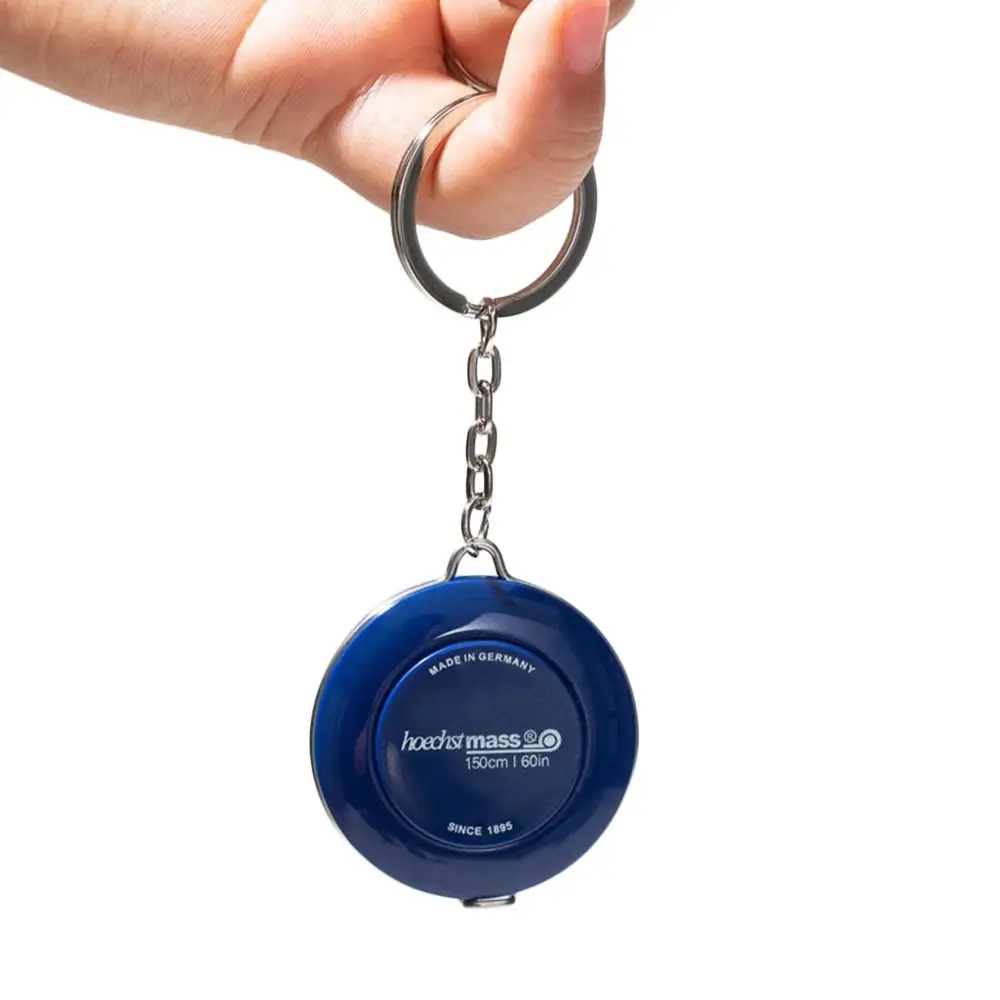 Tape Measure 150/60Inch Keychain Portable Retractable Mini ABS Plastic Centimeter Inch Roll