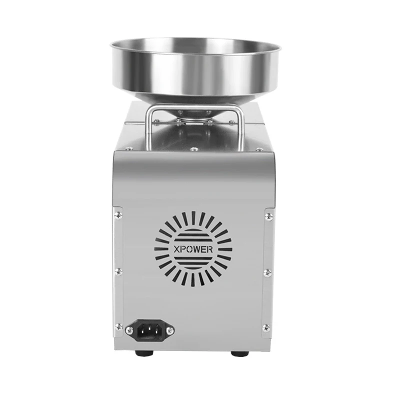 X5S Automatic Household FLaxseed Oil Press Oil Extractor Peanut Oil Press Cold Press Oil Machine 3-5KG/H 5