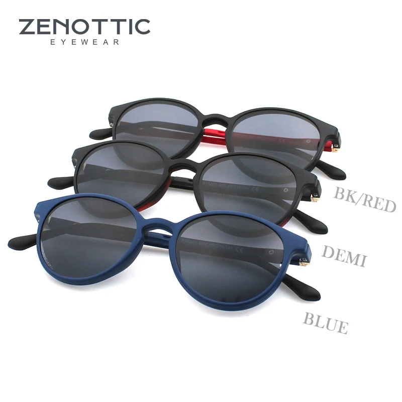 ZENOTTIC Polarized Sunglasses Magnetic Clip On Optical Glasses